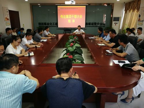 洗選煤運(yùn)營公司認(rèn)真?zhèn)鬟_(dá)集團(tuán)干部大會精神