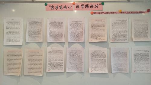 “我手寫我心，我學(xué)踐我行”