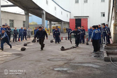 洗選煤運(yùn)營公司紅柳林洗煤廠開展“安全消防演練大練兵”活動(dòng)