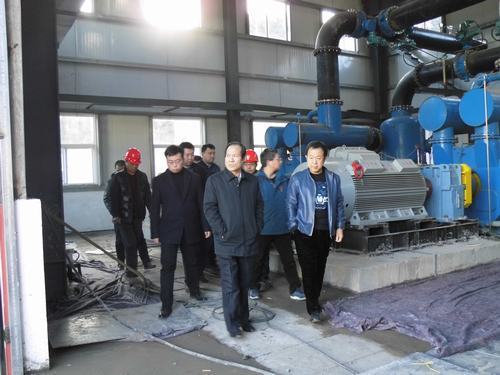 銅煤公司柴溝工地迎來銅川礦業(yè)公司黨委書記、執(zhí)行董事王蓬一行檢查指導工作