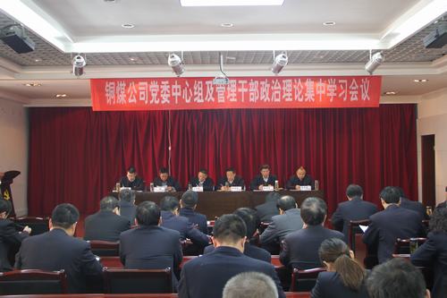 銅煤公司學(xué)習(xí)黨的十九大精神激發(fā)發(fā)展動力