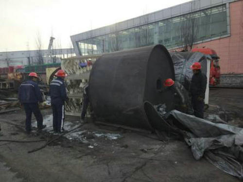 洗選煤運營公司安裝第三項目部攻堅克難確保完成全年目標任務