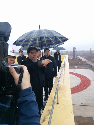 咸陽(yáng)市委書記岳亮一行視察澄合分公司渭河彬州乙二醇項(xiàng)目