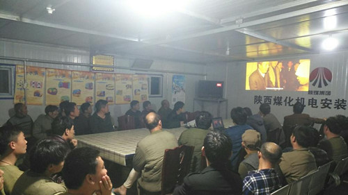 機(jī)電安裝公司小保當(dāng)項(xiàng)目部擰緊安全閥   提升職工安全意識