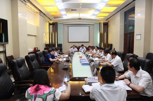 陜煤集團(tuán)信訪維穩(wěn)和反恐怖工作調(diào)研組對陜煤建設(shè)開展工作調(diào)研