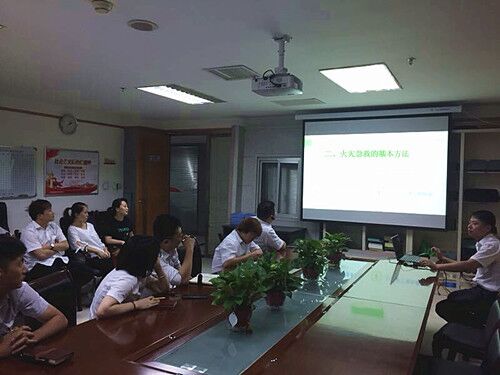 陜煤建設(shè)物資公司積極開展應急救援知識培訓