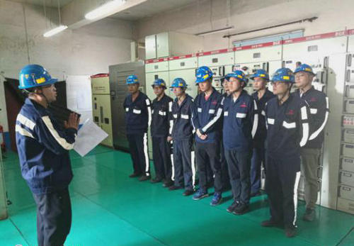 陜煤建設(shè)洗選煤運營公司洗煤廠:舉行電氣火災事故應急救援演練