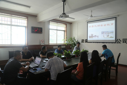 陜煤建設(shè)機(jī)電安裝公司組織開展“雨季三防”專題教育