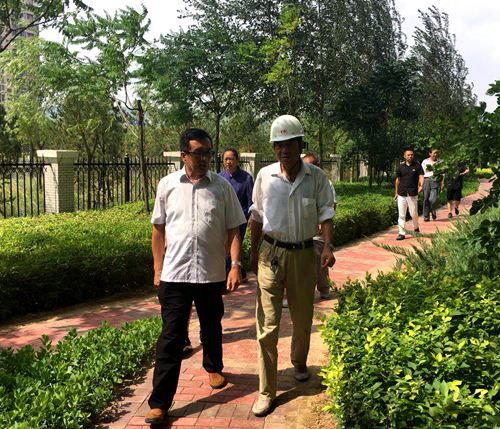 陜煤建設(shè)公司：神南華府二期室外景觀綠化階段性工程順利通過竣工驗(yàn)收