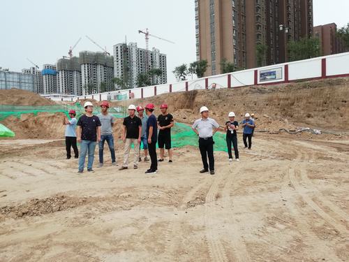 陜煤建設(shè)渭南分公司第五項(xiàng)目部禮悅閣項(xiàng)目3#、5#樓基坑驗(yàn)槽順利通過