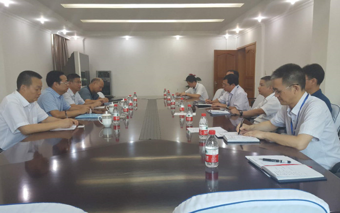 陜煤建設與中國電建重慶公司 關于塔吉克斯坦項目進行業(yè)務對接