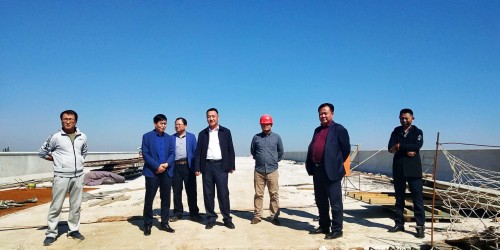 大荔縣副縣長盧高昌深入G242大荔縣城過境段公路建設(shè)項(xiàng)目檢查指導(dǎo)工作