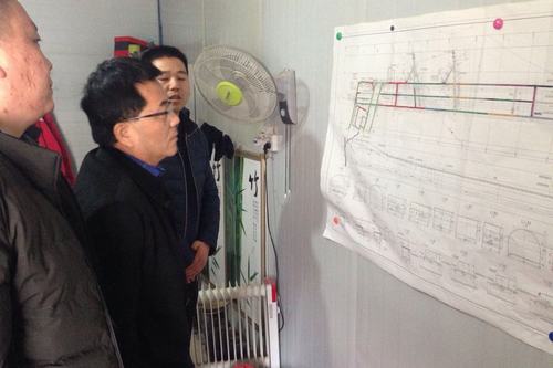 王明智深入陜煤建設(shè)礦建二公司冶坪項(xiàng)目部檢查指導(dǎo)工作