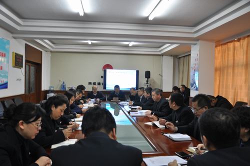 陜煤建設(shè)韓城分公司第一時間傳達(dá)學(xué)習(xí)陜煤建設(shè)“四會”精神