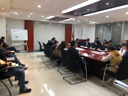 陜煤建設中煤公司傳達學習省委第五巡視組巡視陜西煤業(yè)化工集團有限責任公司黨委工作動員會精神