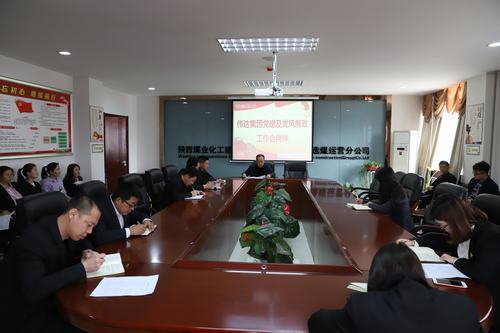 陜煤建設(shè)洗選煤運營公司認(rèn)真宣貫建設(shè)集團(tuán)2019年黨建暨黨風(fēng)廉政建設(shè)工作會精神