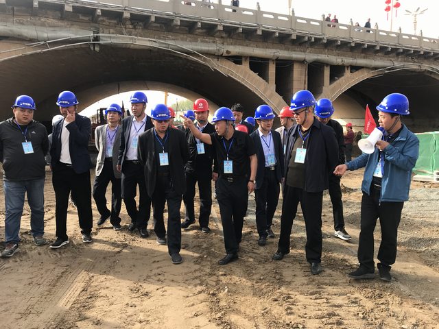 榆林市綏德縣檢查團一行蒞臨綏德項目施工現(xiàn)場檢查指導(dǎo)工作