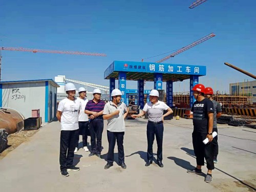 楊讓順深入榆北小保當、曹家灘施工現(xiàn)場檢查指導工作