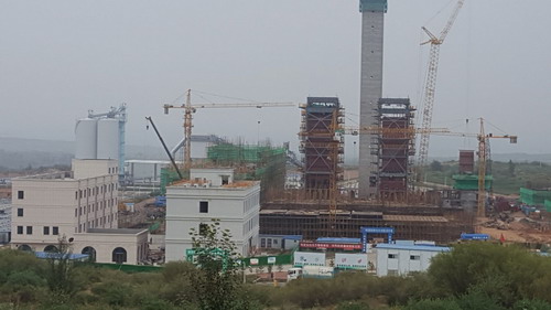 陜煤建設(shè)銅川公司：榆林垃圾焚燒發(fā)電煙氣凈化設(shè)備基礎(chǔ)工程順利交安
