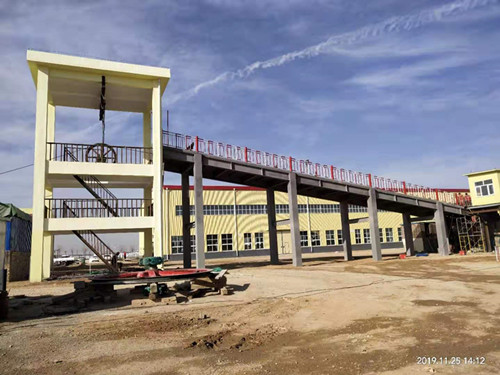 陜煤建設(shè)機(jī)電安裝公司完成外部馬蓮臺(tái)礦提升機(jī)安裝工程