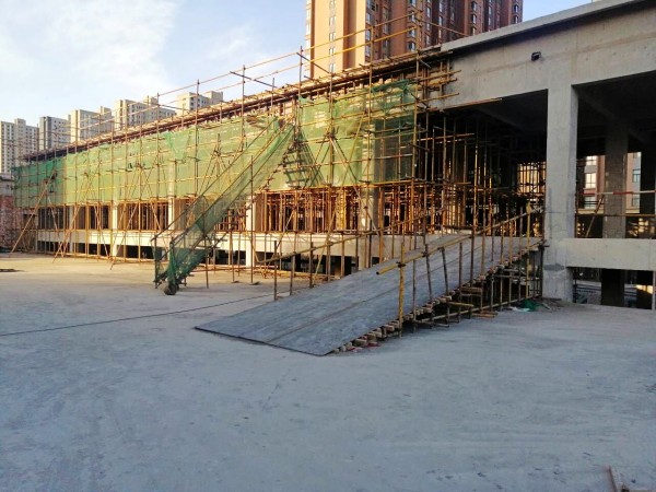 陜煤建設(shè)渭南分公司第五項(xiàng)目部禮悅閣項(xiàng)目歲末圓滿收官