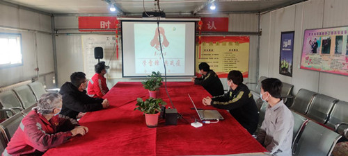 陜煤建設(shè)機(jī)電安裝公司：學(xué)雷鋒，共戰(zhàn)“疫”