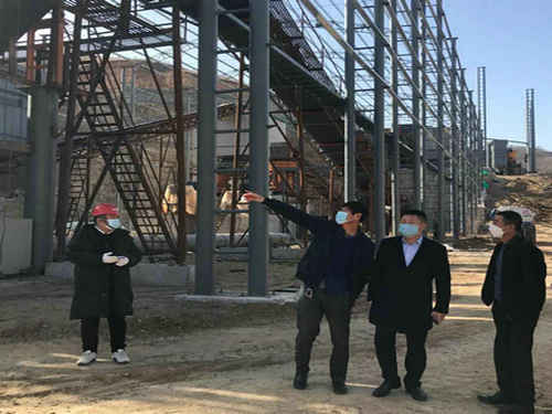 陜煤建設(shè)洗選煤運營公司赴銅川市廣陽鎮(zhèn)西路家石料廠進行實地考察