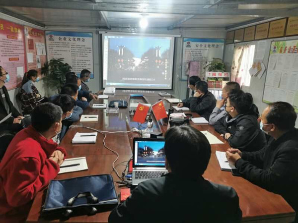 陜煤建設(shè)澄合分公司一線宣講強(qiáng)化黨風(fēng)廉政建設(shè)