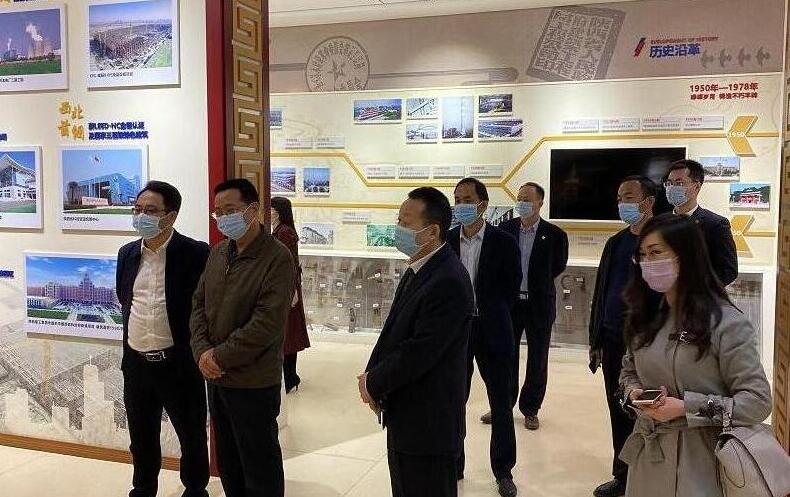 贠公法一行赴陜西建工總公司對標學(xué)習