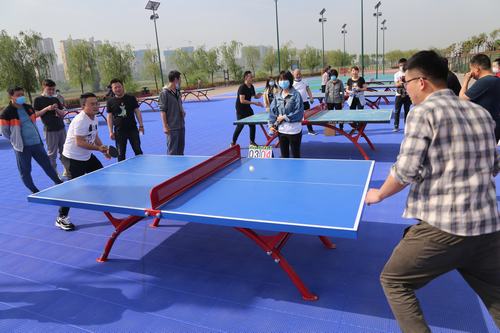 陜煤建設(shè)咸陽分公司開展“慶五一”乒乓球、跳繩比賽主題活動(dòng)
