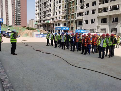 陜煤建設銅煤公司第十五項目部舉辦“迎五一、抓安全、保質量、趕進度”趣味活動