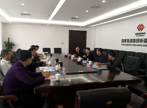 王明智一行赴新疆考察項(xiàng)目洽談合作