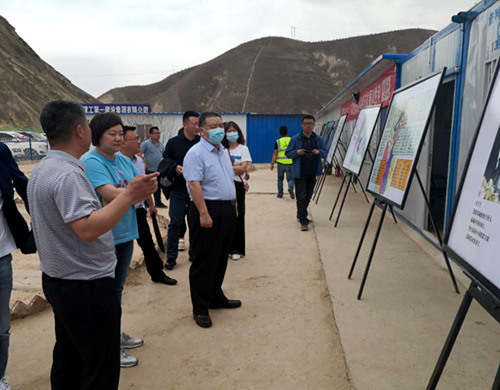 寧興剛一行赴甘肅蘭州考察項(xiàng)目