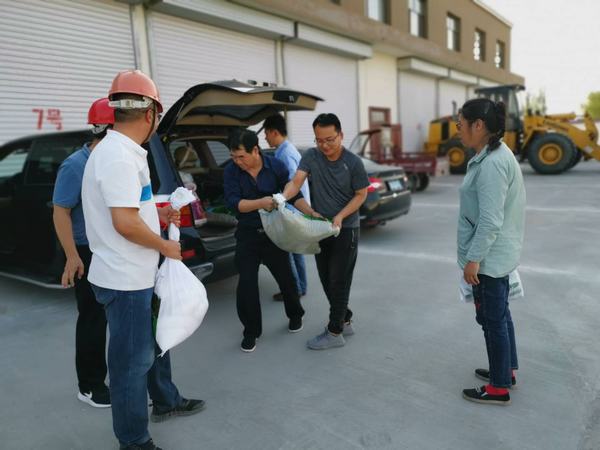 陜煤建設韓城分公司奏響“慰問+調研”雙重和諧曲