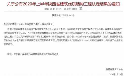 陜煤建設銅煤公司承建的天籟小區(qū)5#樓及地下室工程順利榮獲陜西省“優(yōu)質結構工程”稱號