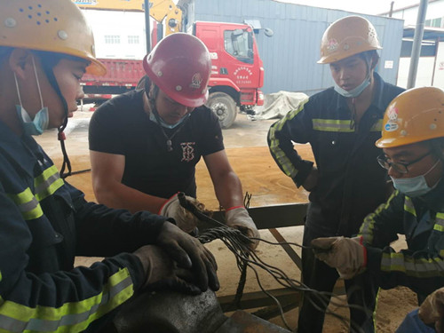 陜煤建設機電安裝公司彬長項目部：打出搶抓工期“組合拳”