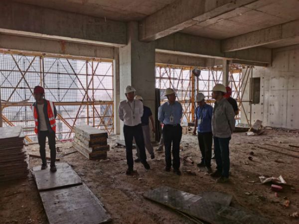 陜西煤業(yè)化工技術(shù)研究院副院長宗益濱一行深入陜煤研究院項(xiàng)目檢查指導(dǎo)工作