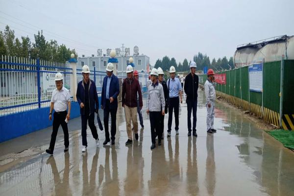 陜煤集團安全生產(chǎn)第三督導組蒞臨建設集團檢查指導工作