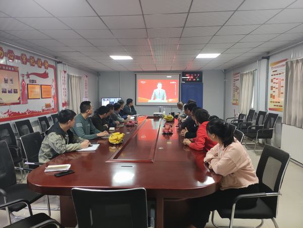 陜煤建設礦建二公司車村項目部黨支部用紅色記憶點亮奮斗青春