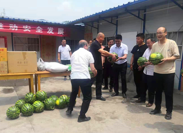 陜煤建設(shè)礦建三公司：心系一線下基層 端午慰問暖人心