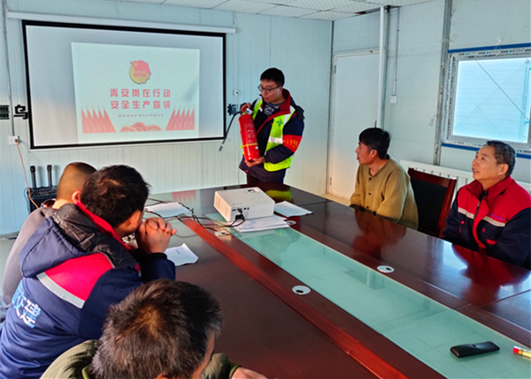 陜煤建設礦建三公司：決戰(zhàn)12月！“青”力“青”為保平安