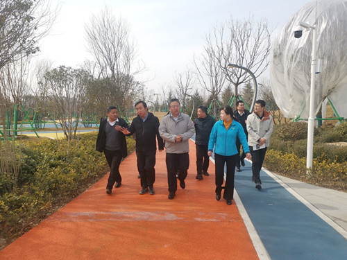 榆林科創(chuàng)城產(chǎn)業(yè)發(fā)展有限責(zé)任公司蒞臨空港PPP項目參觀交流