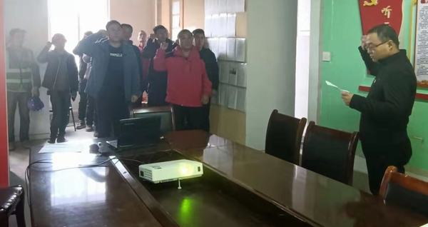 陜煤建設(shè)澄合分公司抓落實、震虎威、促進(jìn)度、顯實力