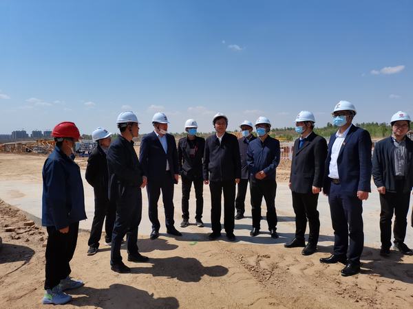 榆林市委副書(shū)記、市委黨校校長(zhǎng)李雄斌一行蒞臨榆林市委黨校新校區(qū)項(xiàng)目檢查指導(dǎo)工作
