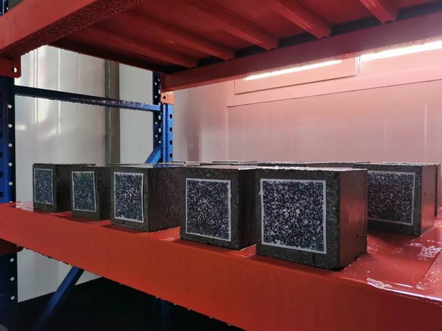 陜煤建設(shè)礦建二公司第三項目部給試塊辦了“身份證”