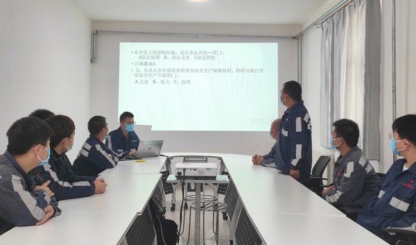 陜煤建設(shè)洗選煤運營公司第五項目部：抓管理、促學(xué)習(xí)、青年職工敢為人先