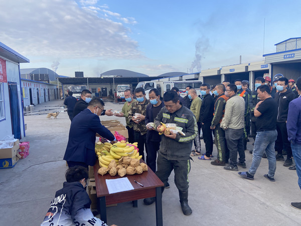 陜煤建設(shè)機電安裝公司：中秋送溫暖，情暖職工心