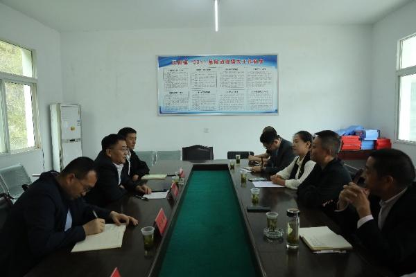 王明智到陜煤建設定點幫扶村開展鄉(xiāng)村振興調(diào)研