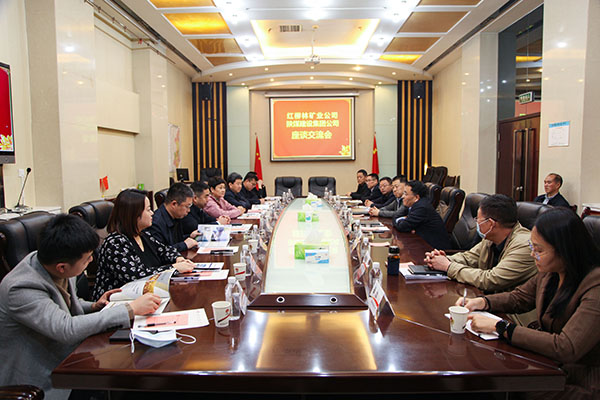 紅柳林礦業(yè)公司到陜煤建設座談交流