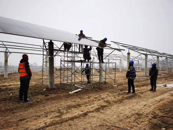 <strong>陜煤建設西北分公司：滿地霜華濃似雪， 工程建設“不減速”</strong>